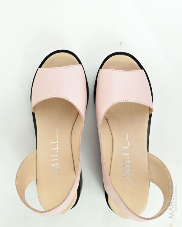 Босоножки на танкетке MilliFashion2