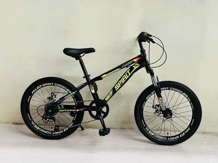 Велосипед Спортивный CORSO SPIRIT 20" дюймов TK-20306 (1) рама стальная 12", 7 скоростей Shimano, собран на 75