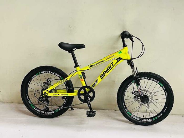 Велосипед Спортивный CORSO SPIRIT 20" дюймов TK-20930 (1) рама стальная 12``, 7 скоростей Shimano, собран на 75