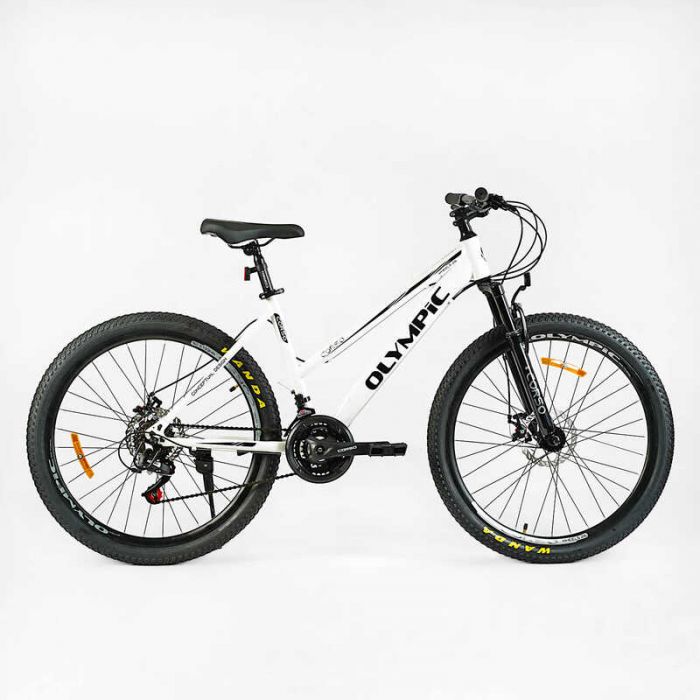 Велоcипед Спортивний CORSO «Olympic» 26" дюймів LP-26104 (1) рама сталева 17", SunRun швидкість 21, зібран на 75
