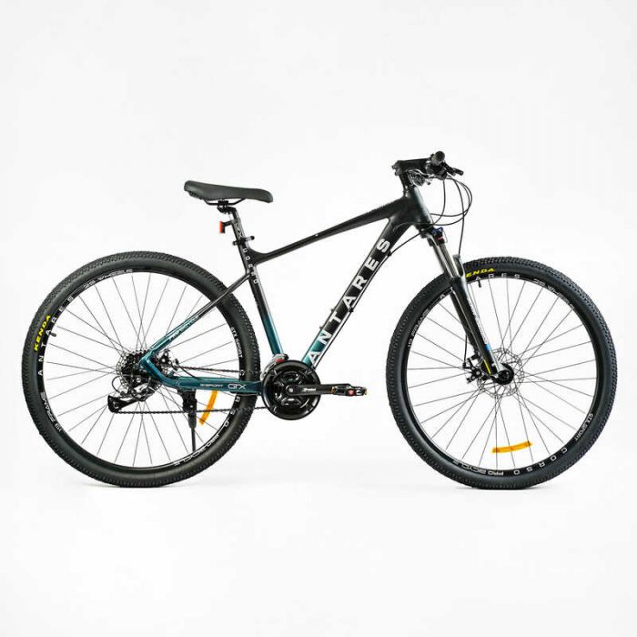 Велосипед Спортивний Corso «ANTARES» 29" дюймів AR-29140 (1) рама алюмінієва 19'', обладнання Shimano Altus 24 швидкості, вилка Santour, зібраний на 75