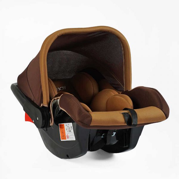 Автокрісло переноска Joy GL-82178 (1) колір коричневий, група 0+ від 0-13 кг, в коробці