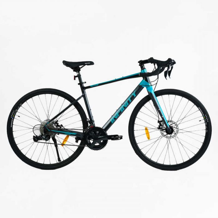 Велосипед Гравийный Corso "Infinity" FN-28420 (1) рама алюминиевая 19``, оборудование Shimano SORA 18 скоростей, вилка карбоновая, собран на 75