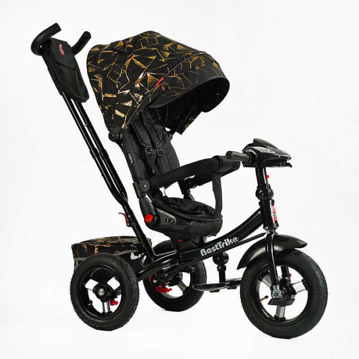 Велосипед 6088 F – 626-87 Best Trike (1) ПОВОРОТНЕ СИДІННЯ, СКЛАДНЕ КЕРМО, ФАРА МУЗИЧНА З USB,Bluetooth НАДУВНІ КОЛЕСА, ПУЛЬТ ВКЛЮЧЕННЯ СВІТЛА І ЗВУКУ