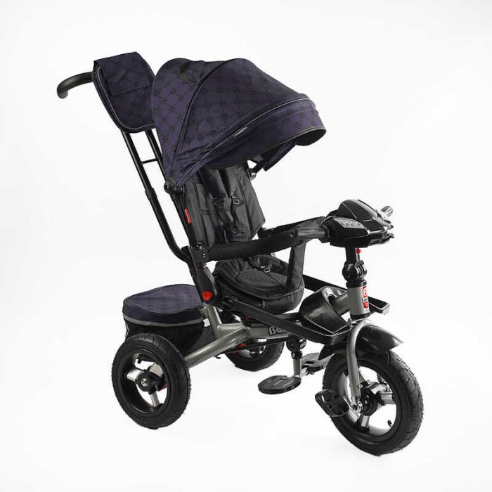 Велосипед 6088 F – 702-15 Best Trike (1) ПОВОРОТНЕ СИДІННЯ, СКЛАДНЕ КЕРМО, ФАРА МУЗИЧНА З USB,Bluetooth НАДУВНІ КОЛЕСА, ПУЛЬТ ВКЛЮЧЕННЯ СВІТЛА І ЗВУКУ