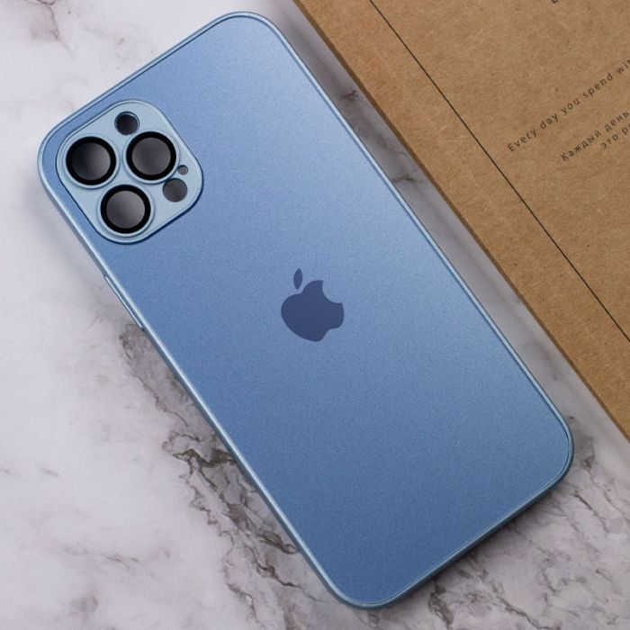 Чохол TPU+Glass Sapphire matte case для Apple iPhone 12 Pro (6.1")