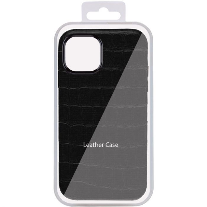 Кожаный чехол Croco Leather для Apple iPhone 14 Plus (6.7")