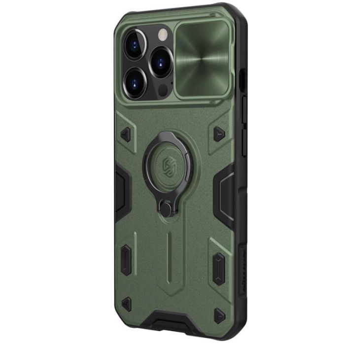 TPU+PC чохол Nillkin CamShield Armor no logo (шторка на камеру) для Apple iPhone 12 Pro / 12