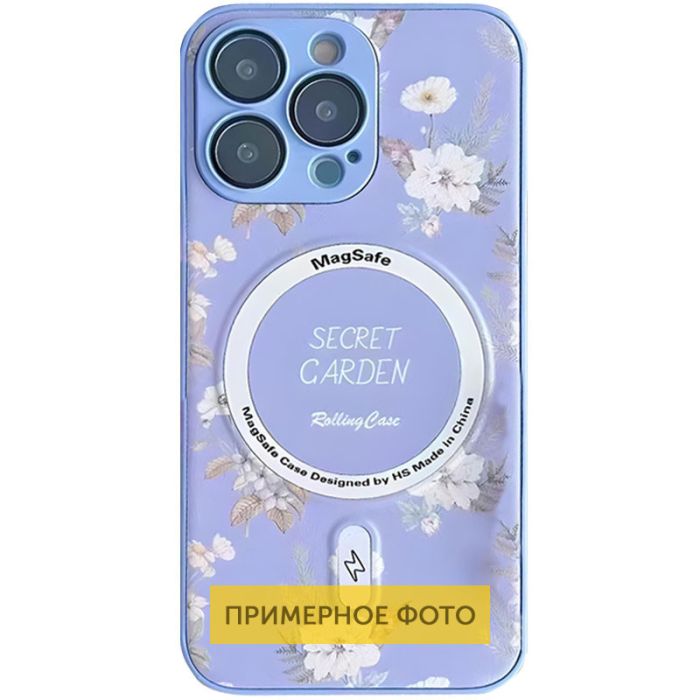 TPU+PC чохол Secret Garden with MagSafe для Apple iPhone 16 (6.1")