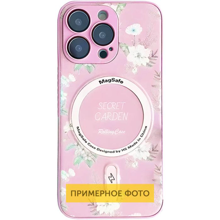 TPU+PC чохол Secret Garden with MagSafe для Apple iPhone 16 (6.1")