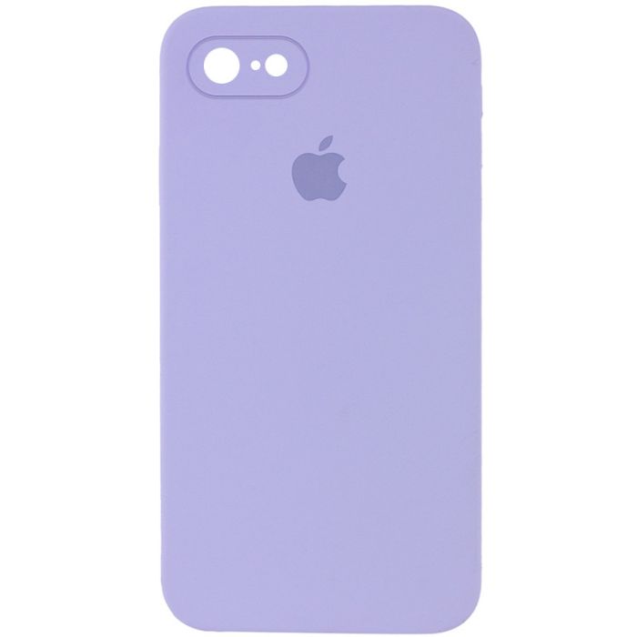 Чохол Silicone Case Square Full Camera Protective (AA) для Apple iPhone 7 / 8 / SE (2020) (4.7")