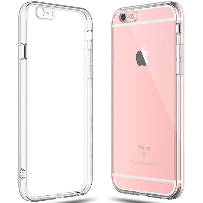 TPU чохол Epic Transparent 1,5mm Full Camera для Apple iPhone 6/6s plus (5.5")