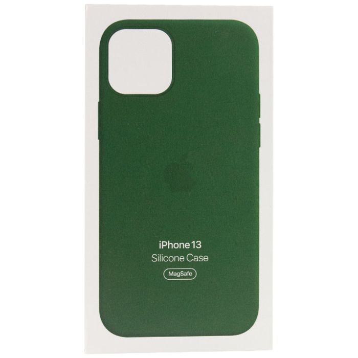 Чохол Silicone case (AAA) full with Magsafe and Animation для Apple iPhone 13 (6.1")