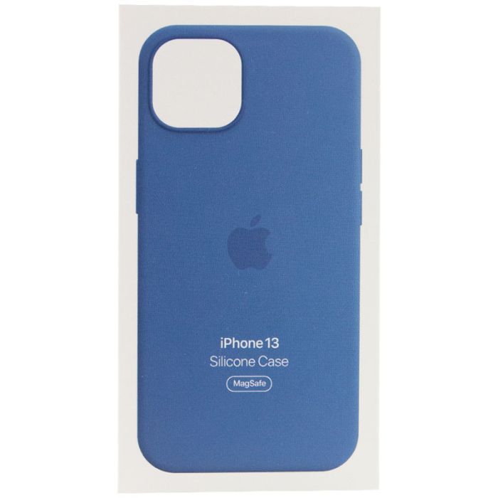 Чохол Silicone case (AAA) full with Magsafe and Animation для Apple iPhone 13 (6.1")