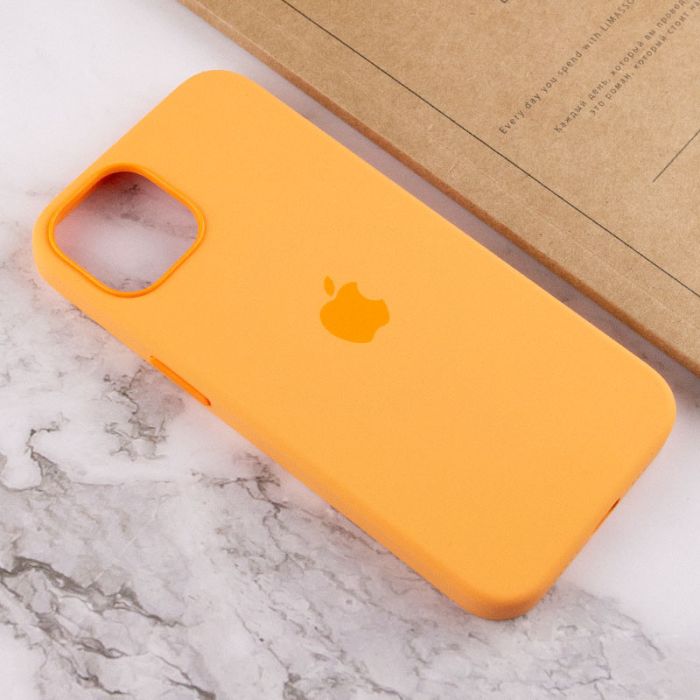 Чохол Silicone case (AAA) full with Magsafe and Animation для Apple iPhone 13 (6.1")