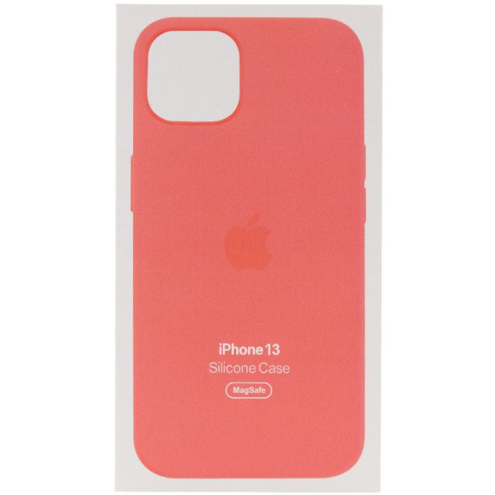 Чохол Silicone case (AAA) full with Magsafe and Animation для Apple iPhone 13 (6.1")