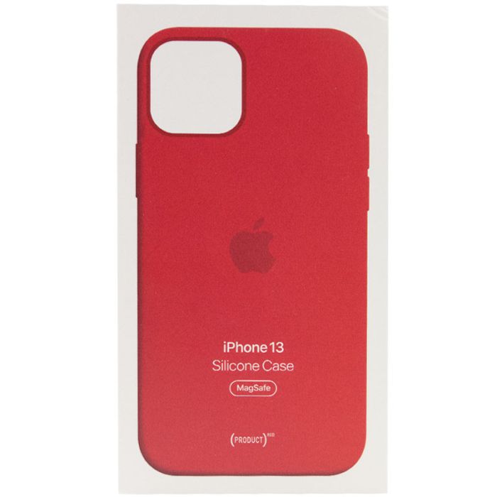 Чохол Silicone case (AAA) full with Magsafe and Animation для Apple iPhone 13 (6.1")