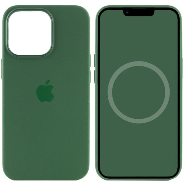 Чохол Silicone case (AAA) full with Magsafe and Animation для Apple iPhone 13 Pro (6.1")