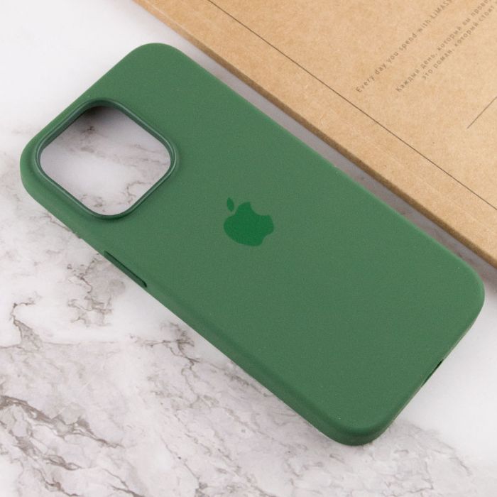 Чохол Silicone case (AAA) full with Magsafe and Animation для Apple iPhone 13 Pro (6.1")