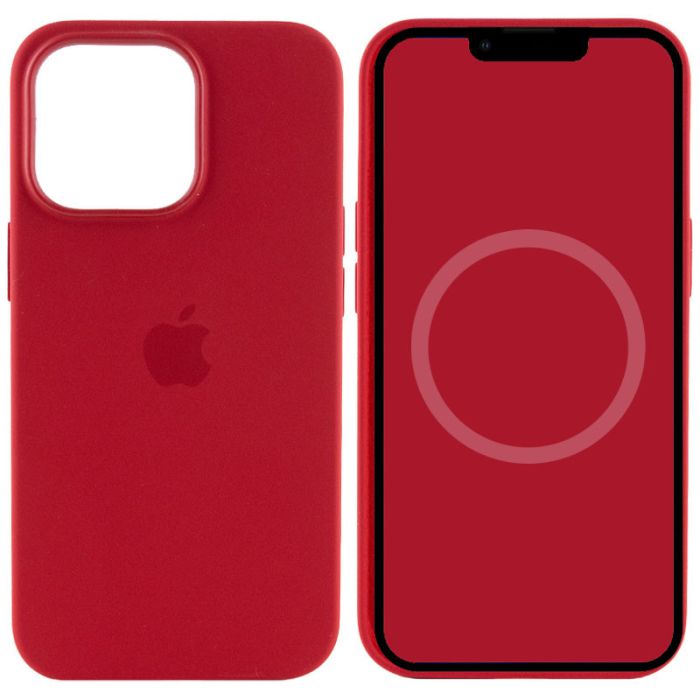 Чохол Silicone case (AAA) full with Magsafe and Animation для Apple iPhone 13 Pro (6.1")