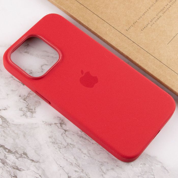 Чохол Silicone case (AAA) full with Magsafe and Animation для Apple iPhone 13 Pro (6.1")