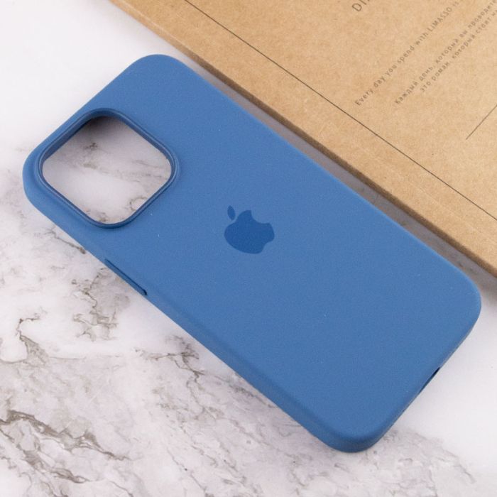 Чохол Silicone case (AAA) full with Magsafe and Animation для Apple iPhone 13 Pro (6.1")