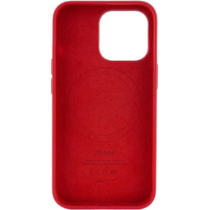 Чохол Silicone case (AAA) full with Magsafe and Animation для Apple iPhone 13 Pro Max (6.7")