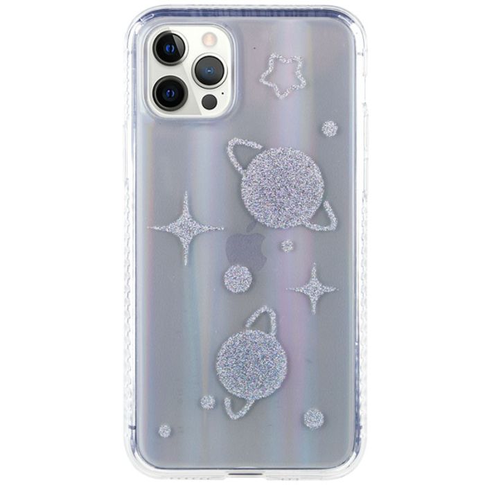 TPU+Glass чохол Aurora Space для Apple iPhone 12 Pro Max (6.7")