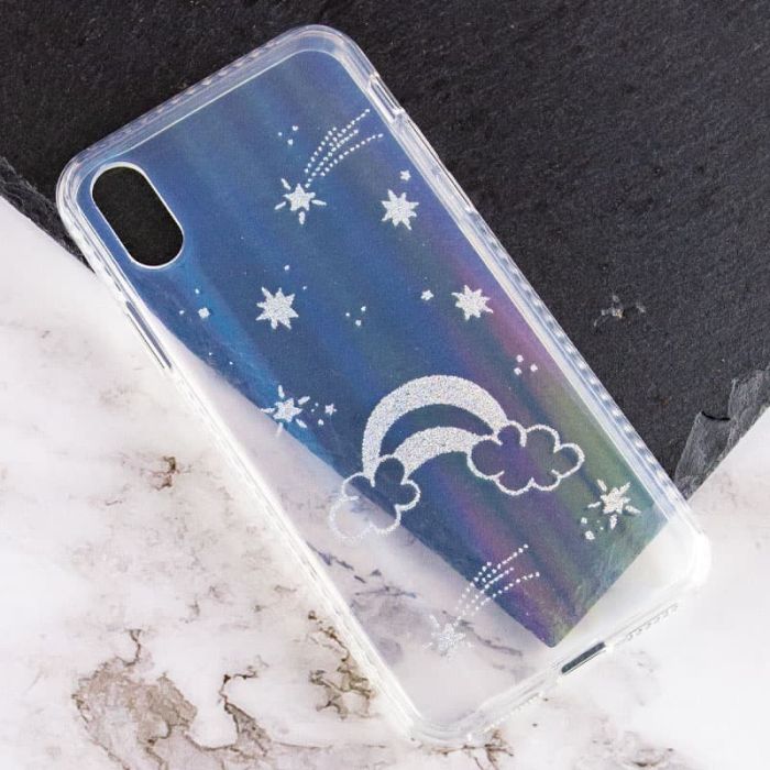 TPU+Glass чохол Aurora Space для Apple iPhone XS Max (6.5")