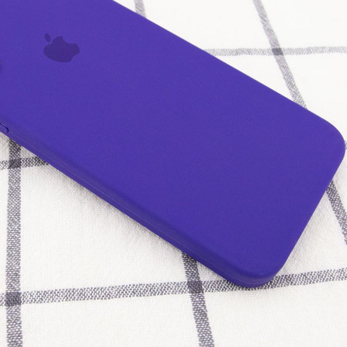 Чохол Silicone Case Square Full Camera Protective (AA) для Apple iPhone XR (6.1")