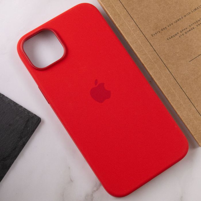 Чохол Silicone case (AAA) full with Magsafe для Apple iPhone 14 (6.1")