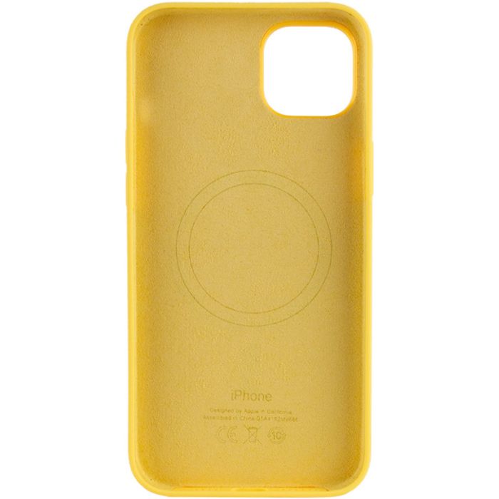 Чохол Silicone case (AAA) full with Magsafe для Apple iPhone 14 Pro (6.1")