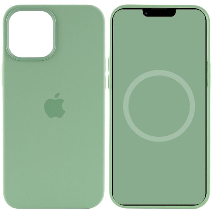 Чохол Silicone case (AAA) full with Magsafe and Animation для Apple iPhone 12 Pro / 12 (6.1")