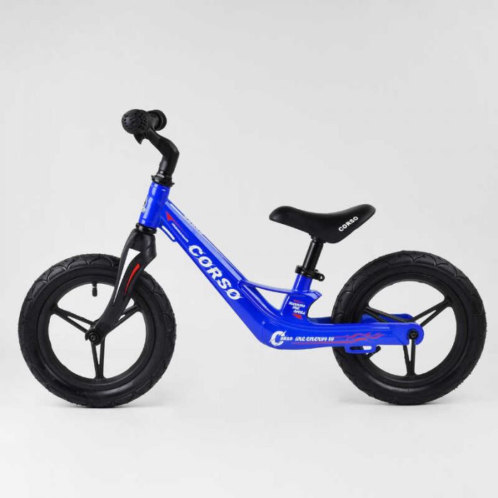 Велосипед Corso 39182 колеса 12" надувные, магниевая рама, магниевый руль, в коробке