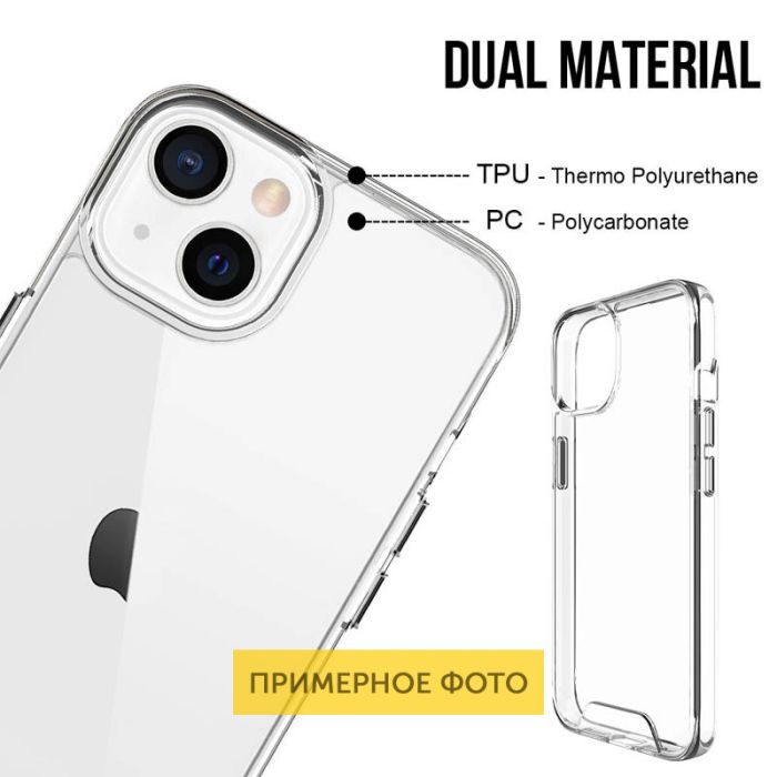 Чохол TPU Space Case transparent для Apple iPhone 16 (6.1")