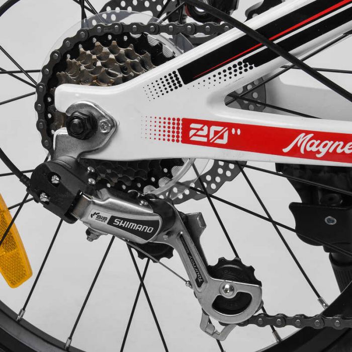 Детский спортивный велосипед 20'' CORSO "Speedline" MG-56818(1) магниевая рама, Shimano Revoshift 7 скоростей, собран на 75.