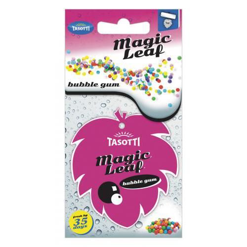 Ароматизатор сухой лист Tasotti/ "Magic Leaf"/ Bubble Gum