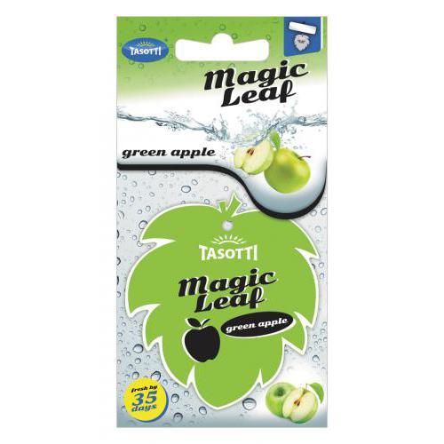 Ароматизатор сухой лист Tasotti/ "Magic Leaf"/ Green Apple