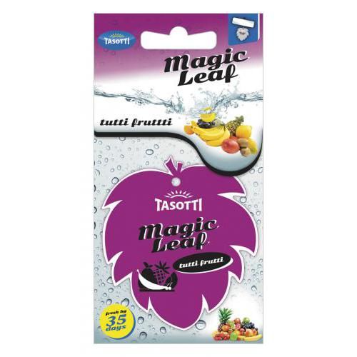Ароматизатор сухой лист Tasotti/"Magic Leaf"/Tutti Frutti (113368)