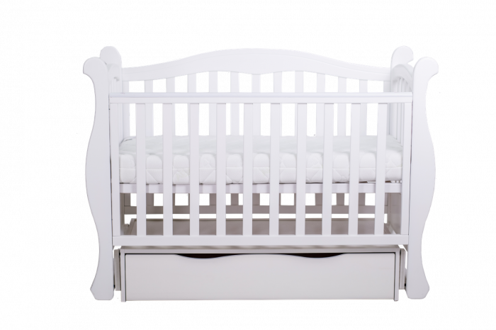 Дитяче ліжко - диван Angelo Lux - 6 в білому кольорі.