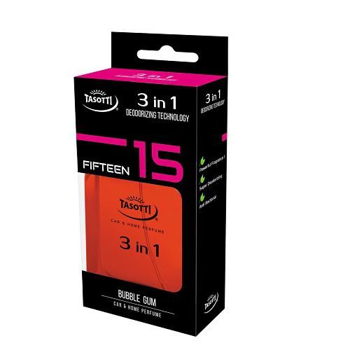 Ароматизатор спрей Tasotti/антибактериальная серия "3 in 1" Bubble Gum (№ 15) 50 мл (TAS №15)
