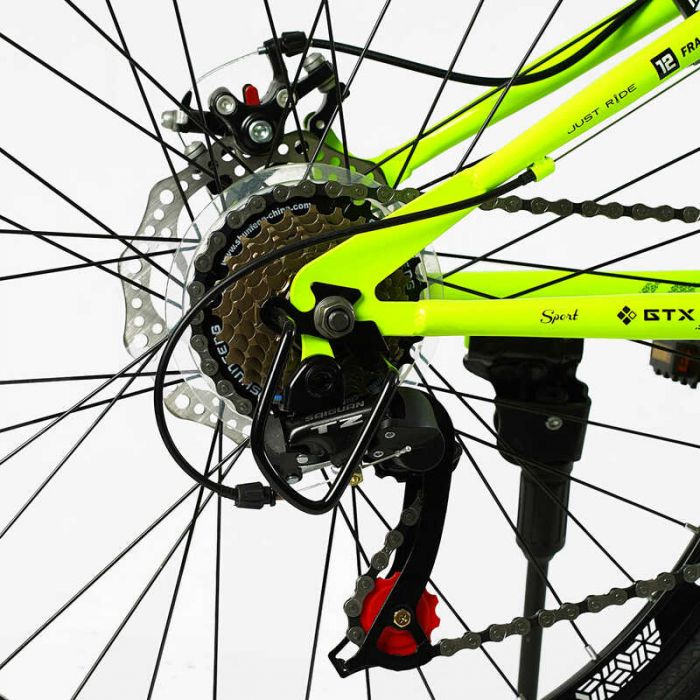 Велосипед Спортивный Corso «STARK» 24" дюйма SK - 24331 (1) рама стальная 12'', 21 скорость SAIGUAN, собранный на 75