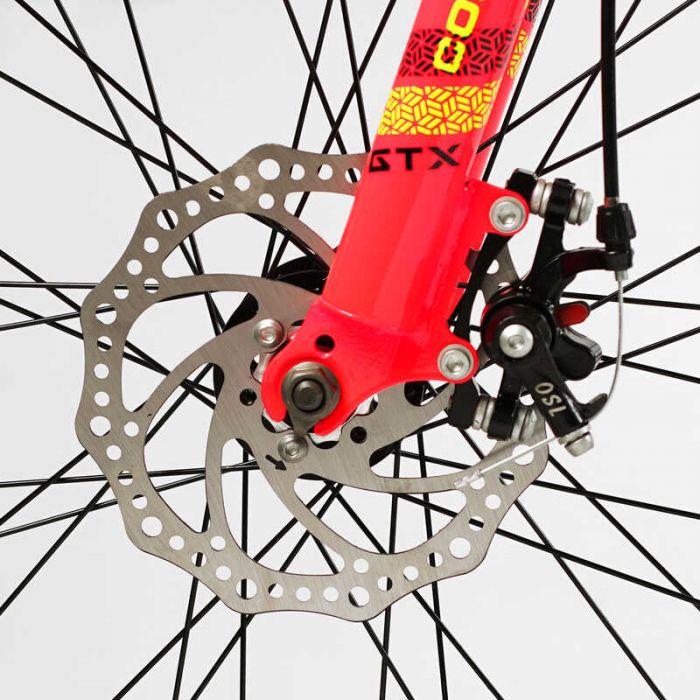 Велосипед Спортивний Corso «STARK» 24" дюйми SK - 24797 (1) рама сталева 12'', 21 швидкість SAIGUAN, зібраний на 75