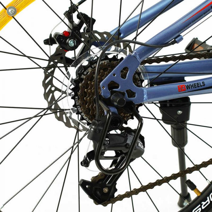 Велосипед Спортивний Corso 24" дюйми «Rider» RD-24690 (1) рама сталева 11’’, обладнання LTWOO A2, 21 швидкість, зібран на 75