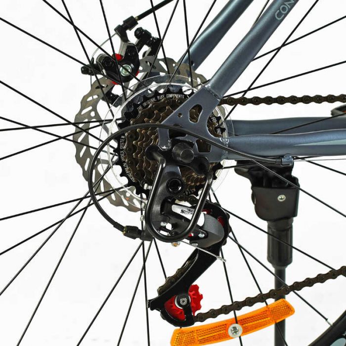 Велосипед Спортивный CORSO «Olympic» 26" дюймов LP-26066 (1) рама стальная 17", SunRun скорость 21, собран на 75