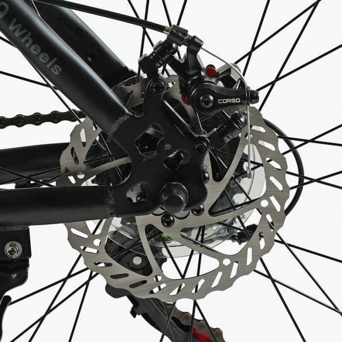 Велосипед Спортивный Corso 29" дюймов «Alpha» LF-29069 (1) рама стальная 21’’, оборудование Shimano, 21 скорость, собранный на 75