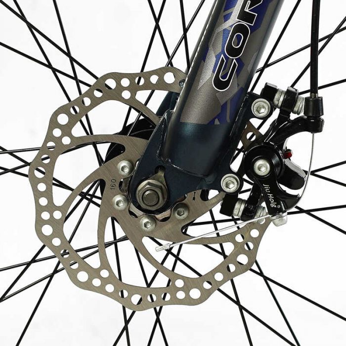 Велосипед Спортивный CORSO «HEADWAY» 26" дюймов HW-26912 (1) рама алюминиевая 15", оборудование Shimano 21 скорость, собранный на 75