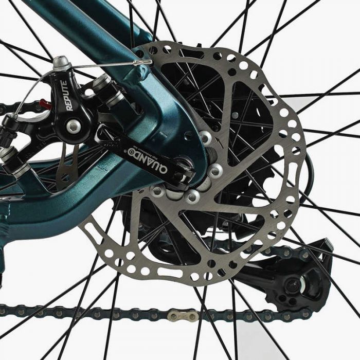 Велосипед Спортивный Corso «ANTARES» 29" дюймов AR-29140 (1) рама алюминиевая 19", оборудование Shimano Altus 24 скорости, вилка Santour, собранный на 75