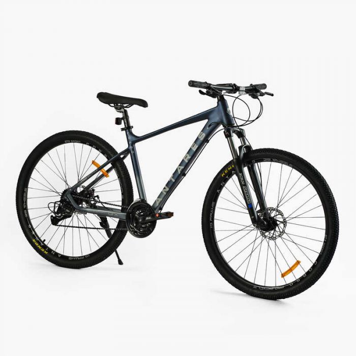 Велосипед Спортивный Corso «ANTARES» 29" дюймов AR-29250 (1) рама алюминиевая 19", оборудование Shimano Altus 24 скорости, вилка Santour, собранный на 75