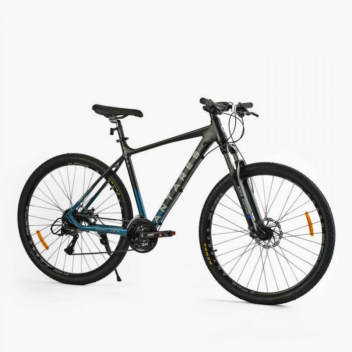 Велосипед Спортивный Corso «ANTARES» 29" дюймов AR-29940 (1) рама алюминиевая 21", оборудование Shimano Altus 24 скорости, вилка Santour, собранный на 75